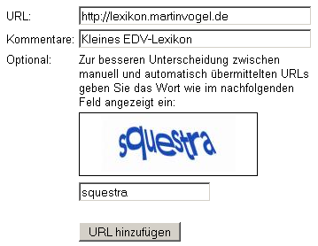 Captcha-Grafik